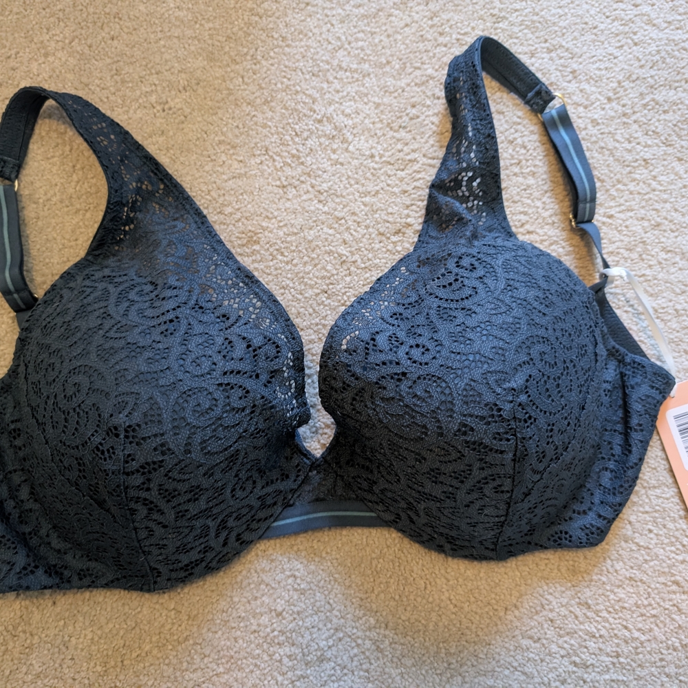 ThirdLove Black Elegant Textured Bra